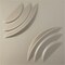 Ekena Millwork 11 7/8in. W x 11 7/8in. H Artisan EnduraWall Decorative 3D Wall Panel Covers 0.98 Sq. Ft. WP12X12ARCSV - alternate 1